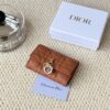 My Dior Glycine Wallet in Carmine Pink Lambskin
