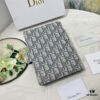 6930a3d26e68136f4d9abe32 Dior Notebook, Counter Model, Exquisite and Smooth Material, Impeccable Craftsmanship, Featuring Card Slots and Dividers, Made from Imported Italian Lamb Leather, Size 15x19x4cm