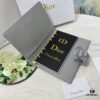 6930a3d36e68136f4d9abe35 Dior Notebook, Counter Model, Exquisite and Smooth Material, Impeccable Craftsmanship, Featuring Card Slots and Dividers, Made from Imported Italian Lamb Leather, Size 15x19x4cm