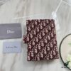 6930a3dc6e68136f4d9abe44 Dior Notebook, Counter Edition, Fine and Smooth Material, Impeccable Craftsmanship, Built-in Card Slots and Dividers, Made from Imported Italian Lamb Leather, Size 15x19x4cm