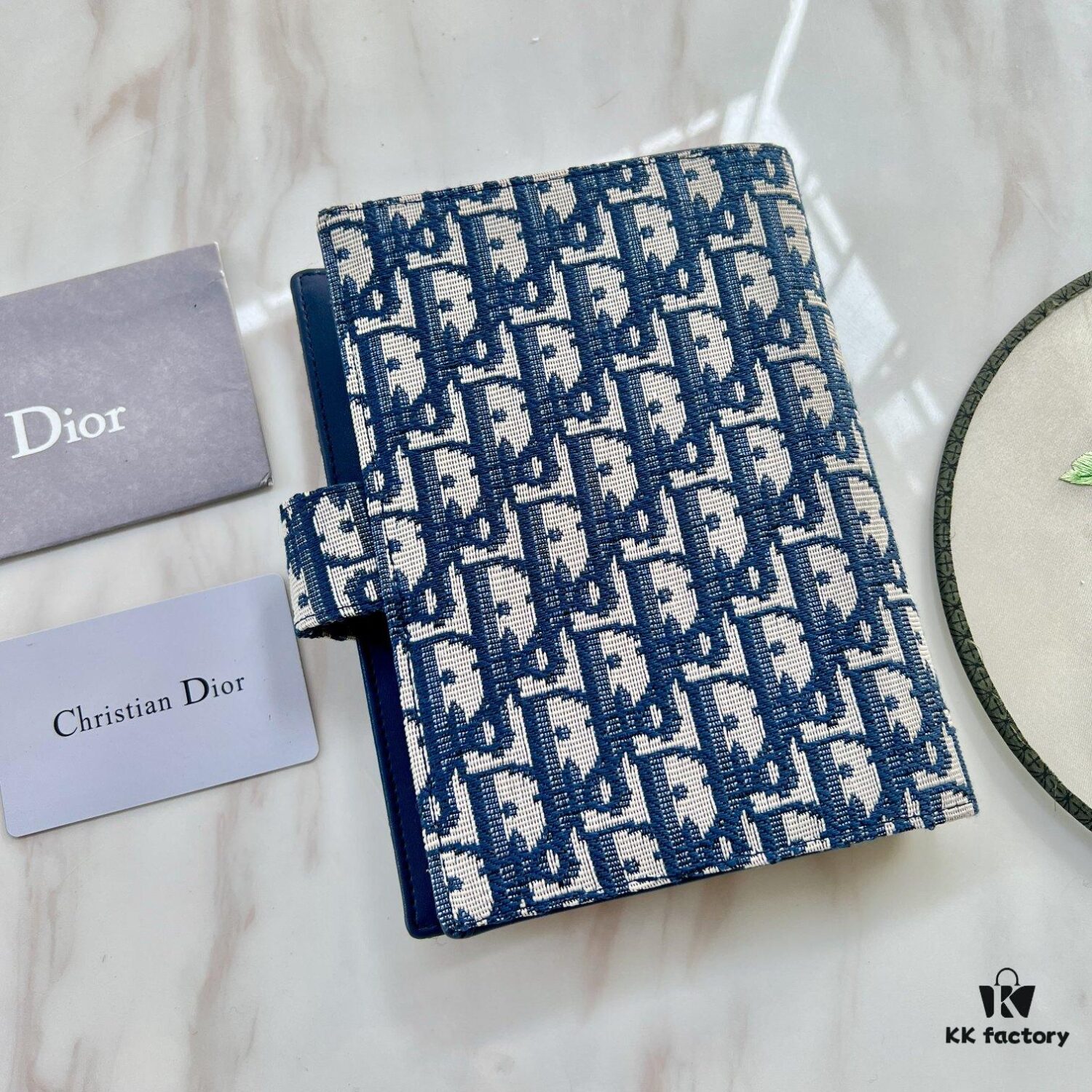 6930a3e16e68136f4d9abe4d Dior Notebook - Counter Style, Fine and Smooth Material, Impeccable Craftsmanship, Interior Card Slots, Italian Lambskin Import, Size 15x19x4cm