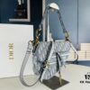 Large Size (With Box) 【♥️ Dior Saddle Monogram Thin Strap】【Comes with Retail Box 🎁】