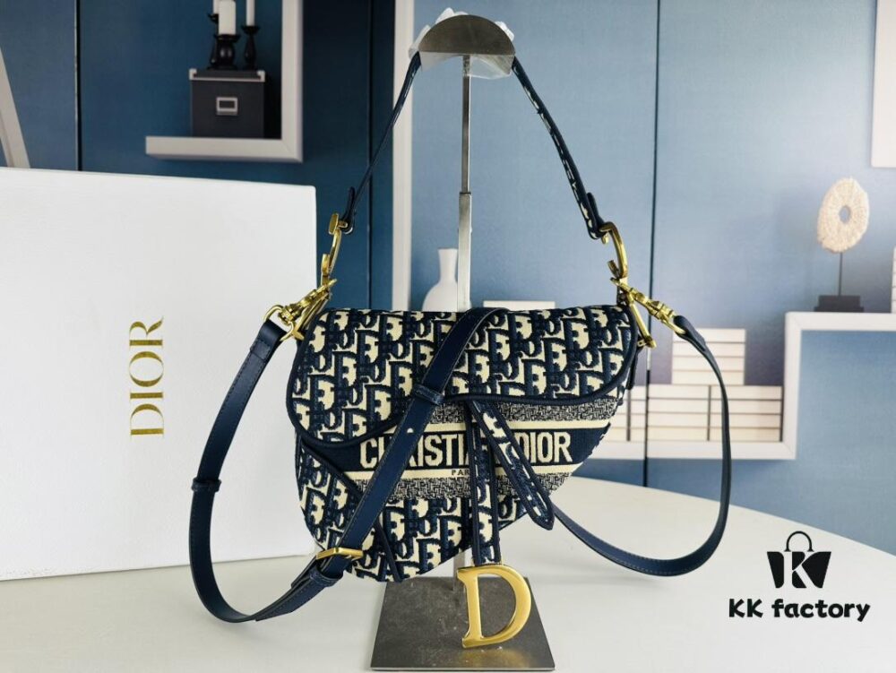 6930a3ea6e68136f4d9abe5f Large Size (With Box) 【♥️ Dior Saddle Monogram Thin Strap】【Comes with Retail Box 🎁】