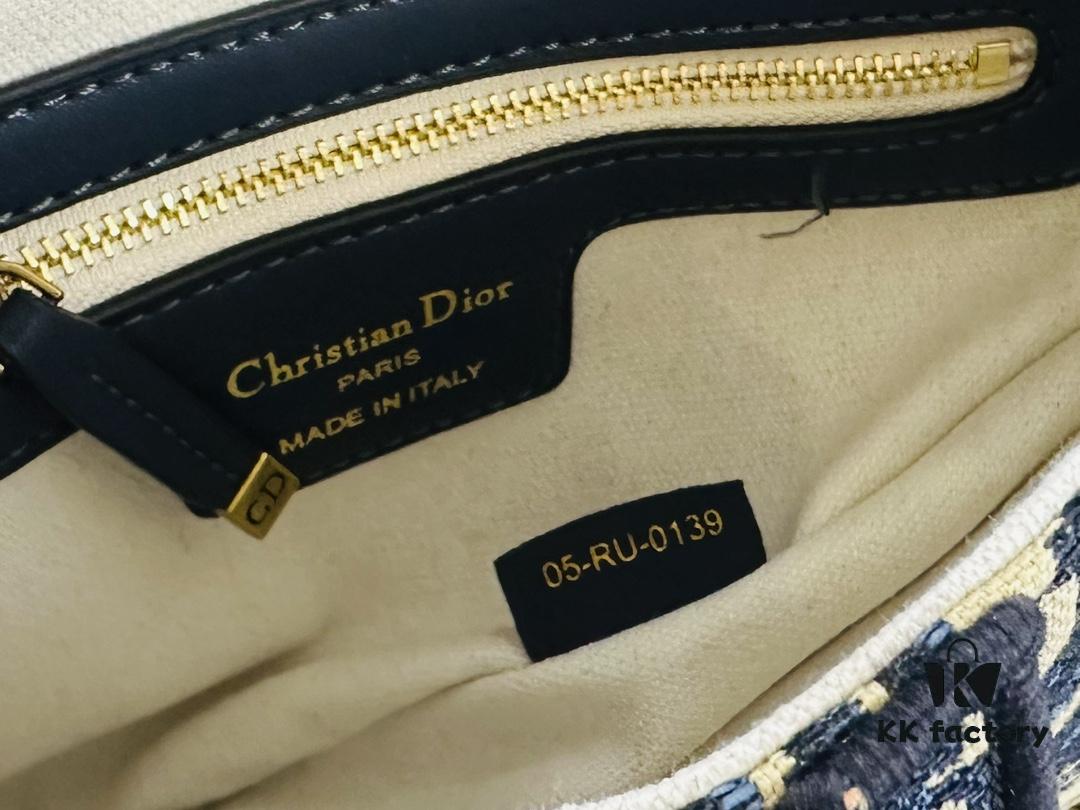 Large Size (With Box) 【♥️ Dior Saddle Monogram Thin Strap】【Comes with Retail Box 🎁】