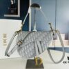 6930a3ec6e68136f4d9abe68 Large Size (With Box) 【♥️ Dior Saddle Monogram Thin Strap】 【Comes with Retail Box 🎁】