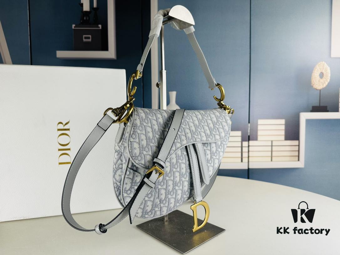 6930a3ee6e68136f4d9abe69 Large Size (With Box) 【♥️ Dior Saddle Monogram Thin Strap】 【Comes with Retail Box 🎁】