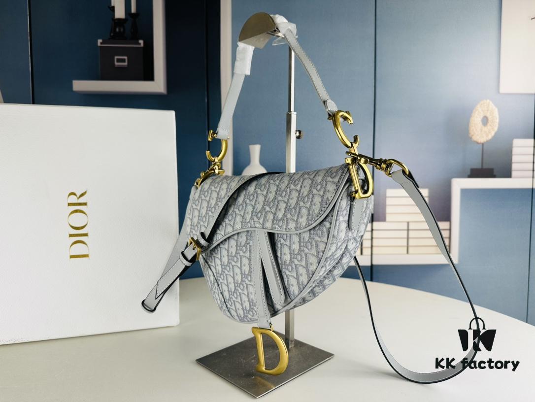 6930a3ee6e68136f4d9abe6b Large Size (With Box) 【♥️ Dior Saddle Monogram Thin Strap】 【Comes with Retail Box 🎁】