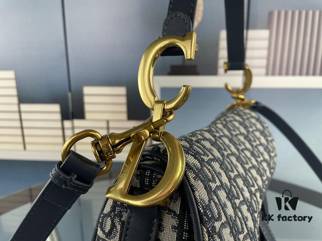 6930a3fa6e68136f4d9abe88 Large Size (With Box) 【♥️ Dior Saddle Monogram Thin Strap】 【Comes with Retail Box 🎁】