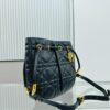 6930a4126e68136f4d9abec2 Dior Nolita Medium Bag in Black Lambskin with Cannage Quilting