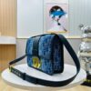 Dior 30 Montaigne Inspired Bag - Denim Blue