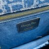 Dior 30 Montaigne Inspired Bag - Denim Blue