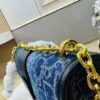 6930a4246e68136f4d9abeed Dior 30 Montaigne Inspired Bag - Denim Blue