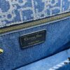 6930a4276e68136f4d9abef1 Dior 30 Montaigne Inspired Bag - Denim Blue