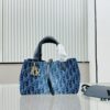 6930a4296e68136f4d9abef3 Mini Denim Dior Tote Bag, Hot Seller with CD Buckle, Convertible Design, Adjustable Handle, Multiple Sizes Available