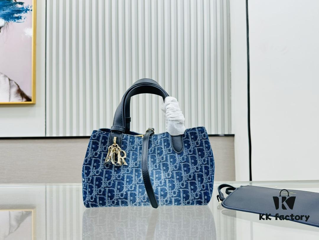 6930a4296e68136f4d9abef3 Mini Denim Dior Tote Bag, Hot Seller with CD Buckle, Convertible Design, Adjustable Handle, Multiple Sizes Available