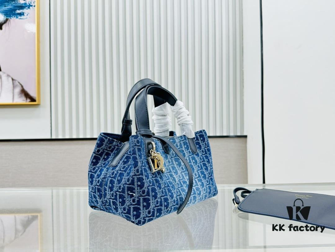 6930a4296e68136f4d9abef4 Mini Denim Dior Tote Bag, Hot Seller with CD Buckle, Convertible Design, Adjustable Handle, Multiple Sizes Available