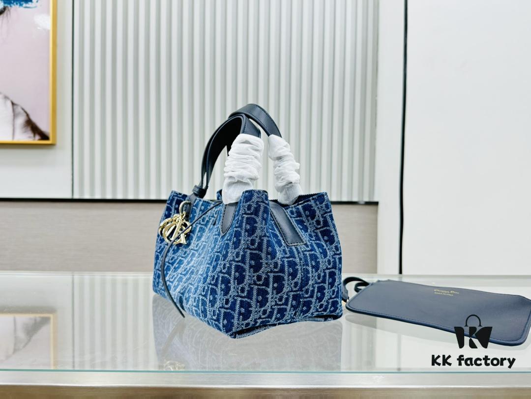 6930a4296e68136f4d9abef6 Mini Denim Dior Tote Bag, Hot Seller with CD Buckle, Convertible Design, Adjustable Handle, Multiple Sizes Available