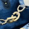 6930a4296e68136f4d9abef7 Mini Denim Dior Tote Bag, Hot Seller with CD Buckle, Convertible Design, Adjustable Handle, Multiple Sizes Available
