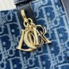 DIOR Toiletry Handbag, Medium Size, Denim Style