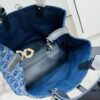 DIOR Toiletry Handbag, Medium Size, Denim Style