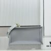 6930a4376e68136f4d9abf16 Gray D Leather Trim Small DIOR Book Tote 24 Early Spring New Arrival