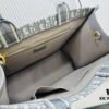 6930a43f6e68136f4d9abf2a Gray D Leather Trim Large Tote Bag DIOR Book Tote24 Spring Collection