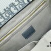 6930a43f6e68136f4d9abf2c Gray D Leather Trim Large Tote Bag DIOR Book Tote24 Spring Collection