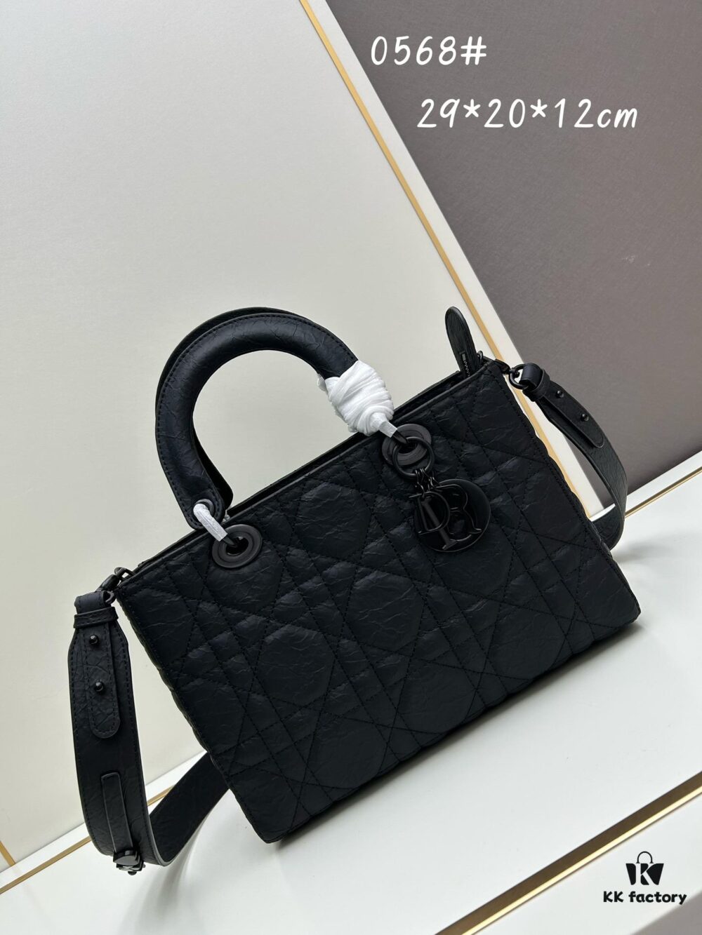 Large 29cm Dior Dior Lady Bag Large Size [Horizontal Version]