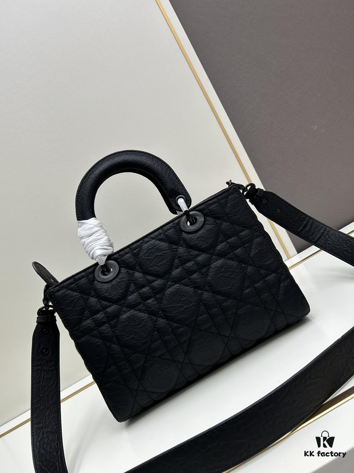Large 29cm Dior Dior Lady Bag Large Size [Horizontal Version]