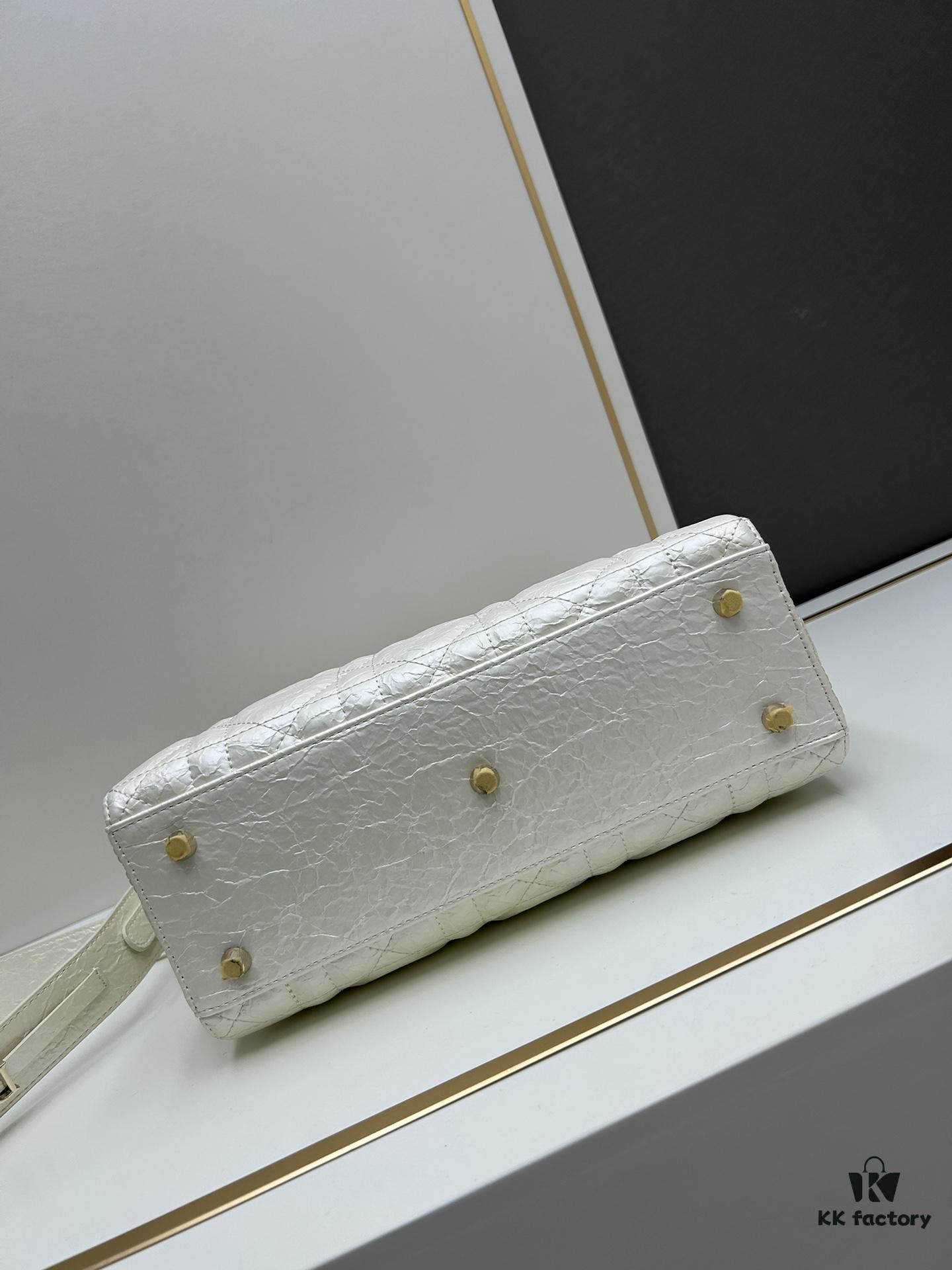 Large 29cm Dior Lady D-Lite My ABCDior Crossbody Bag [Horizontal Style]