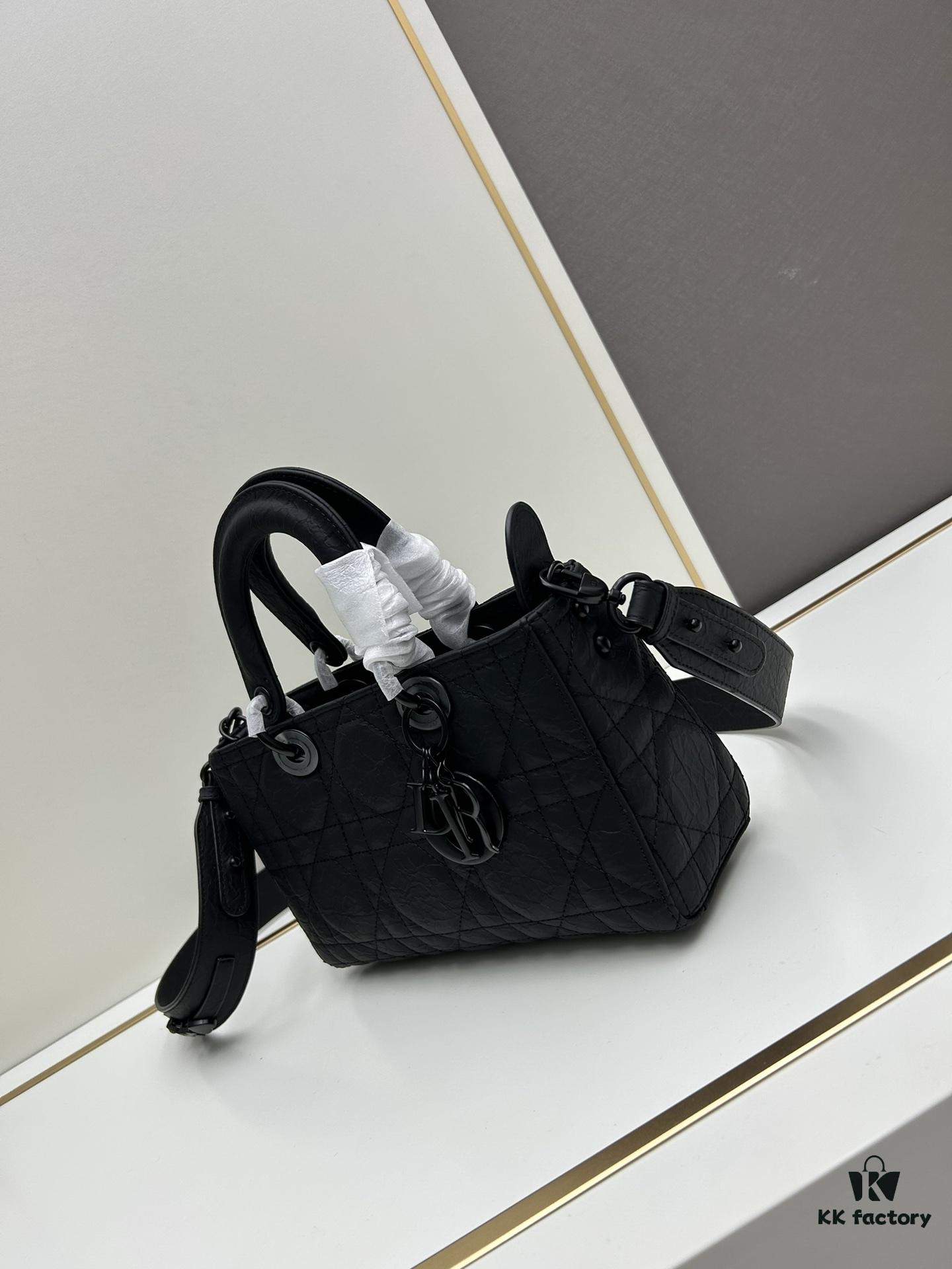 6930a46e6e68136f4d9abf86 Dior Lady D-Sire My ABCDior Small Crossbody Bag in Black Quilted Calfskin
