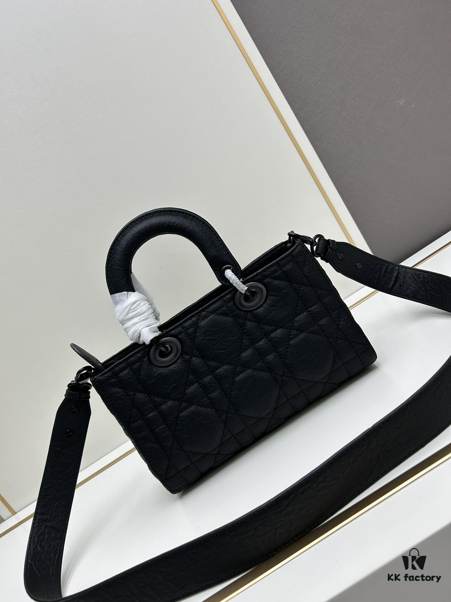 6930a46f6e68136f4d9abf87 Dior Lady D-Sire My ABCDior Small Crossbody Bag in Black Quilted Calfskin