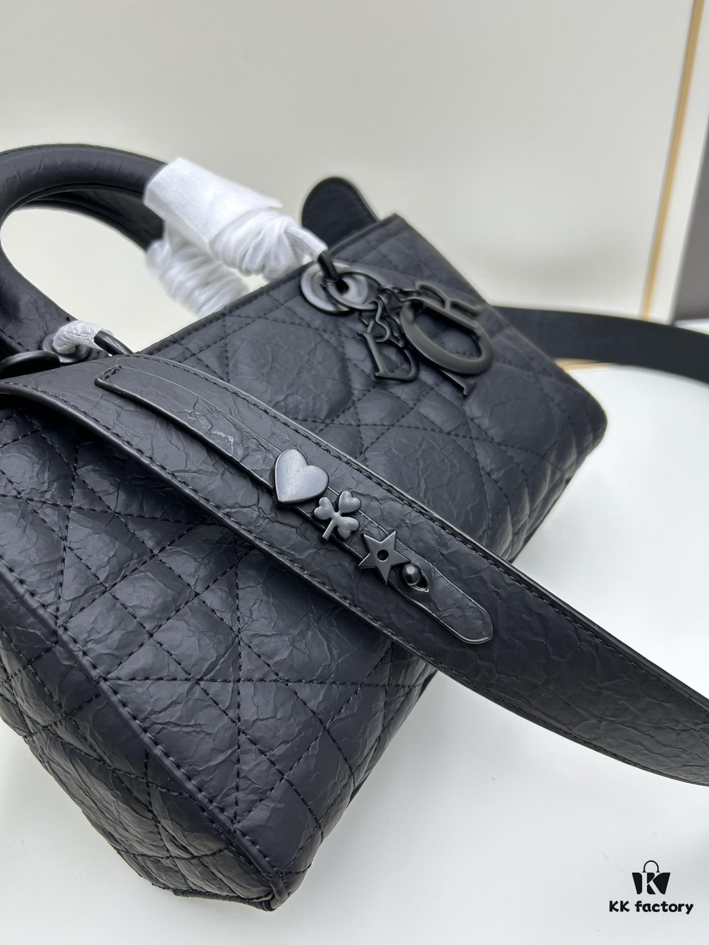 6930a4716e68136f4d9abf8a Dior Lady D-Sire My ABCDior Small Crossbody Bag in Black Quilted Calfskin