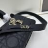 6930a4756e68136f4d9abf92 Dior Lady D-Lite Small Crossbody Bag in Black Quilted Calfskin with Cannage Stitching