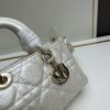 Dior Lady D-Lite My ABCDior Small Crossbody Bag in Black Quilted Calfskin
