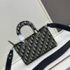 6930a47d6e68136f4d9abf9f Dior Lady D-Lite My ABCDior Small Crossbody Bag in Black Quilted Calfskin