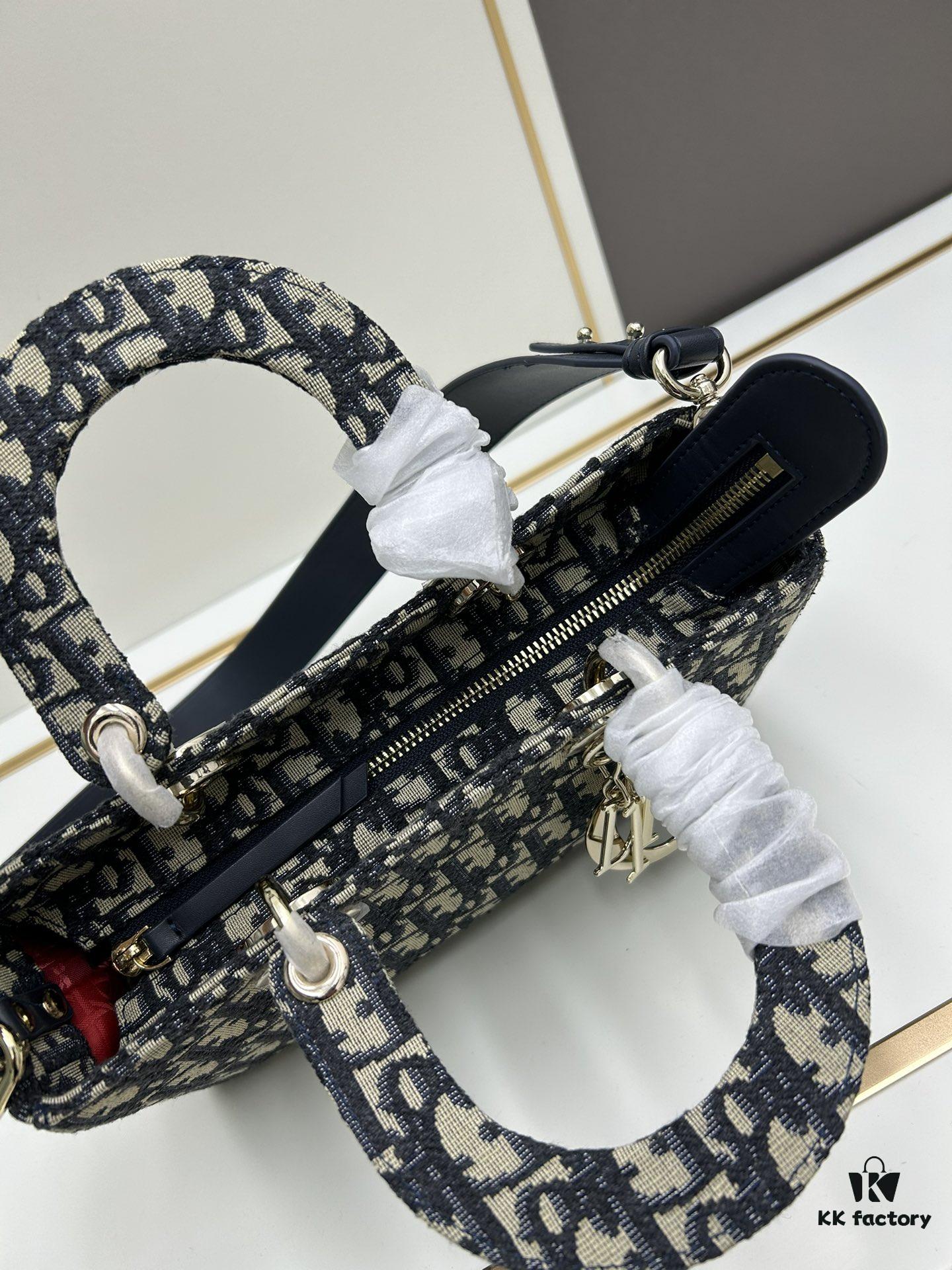 6930a47e6e68136f4d9abfa1 Dior Lady D-Lite My ABCDior Small Crossbody Bag in Black Quilted Calfskin