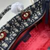 6930a47f6e68136f4d9abfa4 Dior Lady D-Lite My ABCDior Small Crossbody Bag in Black Quilted Calfskin