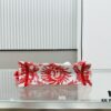 6930a49e6e68136f4d9abfdc Dior Book Tote24 Mini with Adjustable Strap, Red Sun Head Design