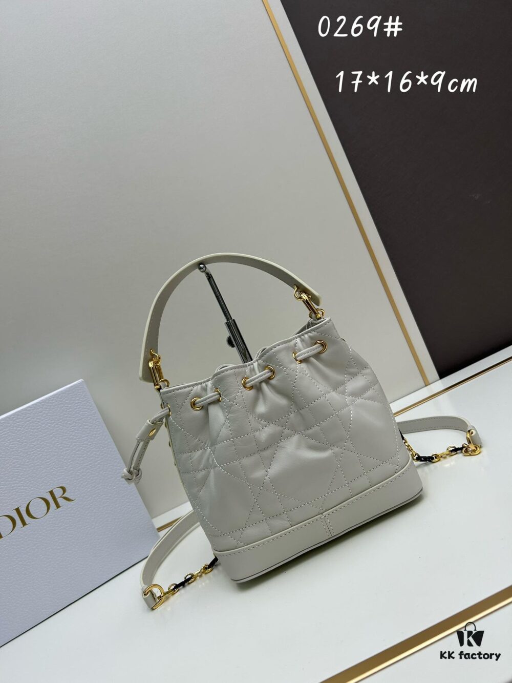6930a4ad6e68136f4d9abff9 Dior Jolie Bucket Bag, 2024 New Arrival