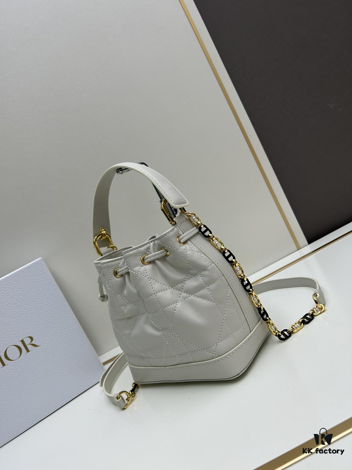 6930a4ae6e68136f4d9abffa Dior Jolie Bucket Bag, 2024 New Arrival