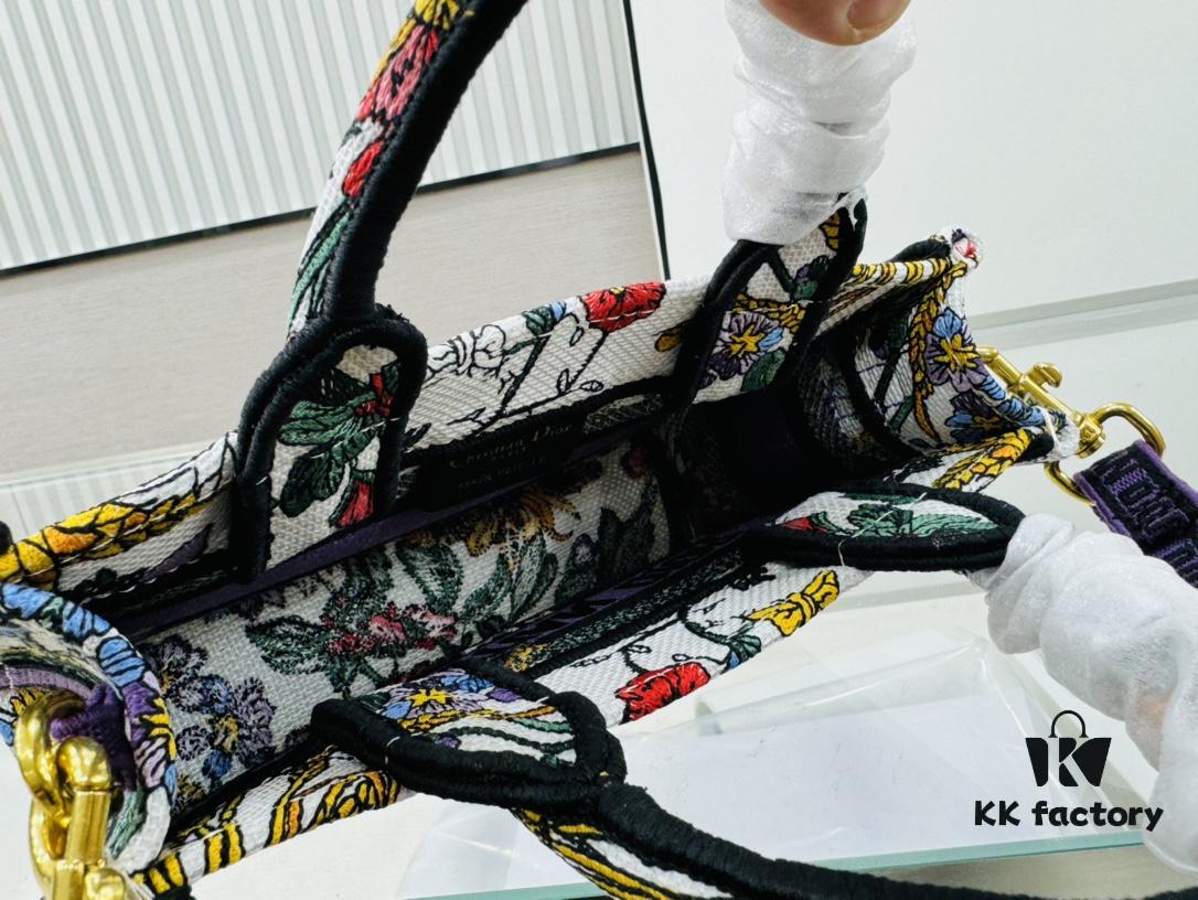 6930a4b76e68136f4d9ac00e Sunflower, Super Mini with Shoulder Strap DIOR Book Tote 24 Spring/Summer New Arrival