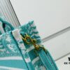 6930a4b86e68136f4d9ac010 Dior Book Tote 24 Spring/Summer New Arrival Mini Green Sun Head with Shoulder Strap