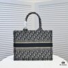 Dior Small Shopping Bag with Silk Scarf, Edged Design, New Arrival from Dior Counter, Limited Edition, Celebrity Style, Premium Quality Imported Fabric