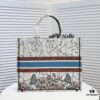 6930a4cc6e68136f4d9ac033 Large Size 🔥 Embroidered Edge Dior New Arrival Boutique Shopping Bag! Limited Edition Celebrity Style!
