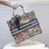 6930a4ce6e68136f4d9ac034 Large Size 🔥 Embroidered Edge Dior New Arrival Boutique Shopping Bag! Limited Edition Celebrity Style!