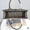 6930a4cf6e68136f4d9ac036 Large Size 🔥 Embroidered Edge Dior New Arrival Boutique Shopping Bag! Limited Edition Celebrity Style!