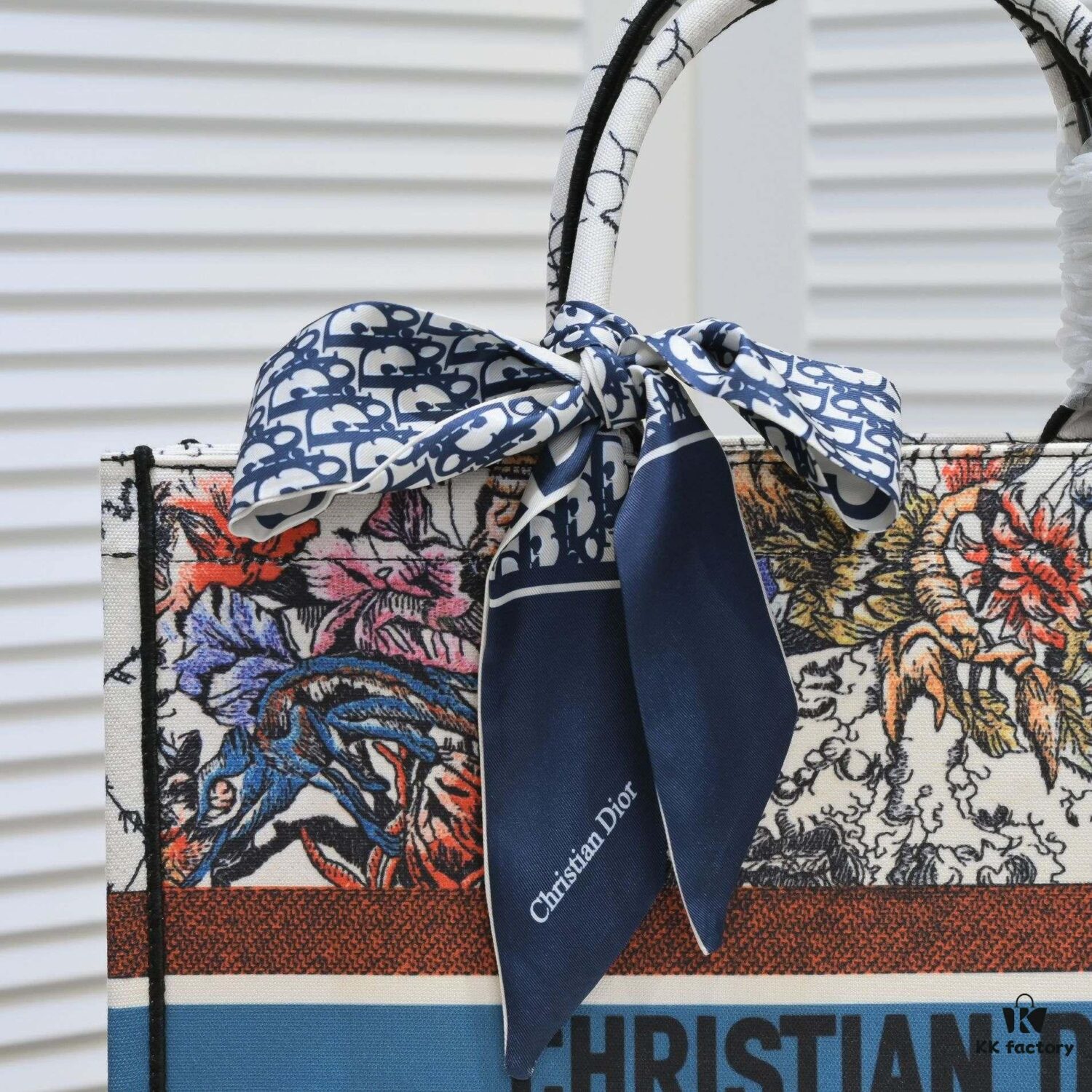 6930a4d06e68136f4d9ac037 Large Size 🔥 Embroidered Edge Dior New Arrival Boutique Shopping Bag! Limited Edition Celebrity Style!