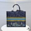 6930a4d06e68136f4d9ac039 Large Size 🔥 Embroidered Edge Dior Shopping Tote with Scarf! Counter Version! Limited Edition Worn by Celebrities! Stylish and Elegant! Premium Imported Fabric, High-End Quality! Can Easily Pass as Authentic! Ideal for Outings with Extra-Large Capacity!