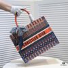 6930a4e16e68136f4d9ac056 Dior Small Shopping Bag with Silk Scarf, Lockstitch, Counter New Arrival, Limited Edition, Celebrity Style